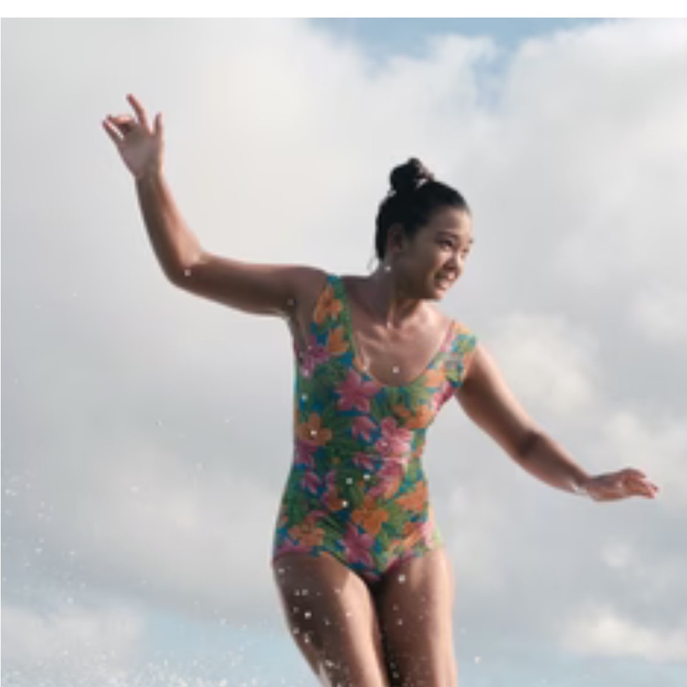 Seea Rosa one piece in Luana print